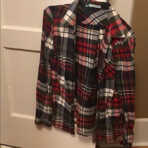 Flannel button up